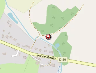 Carte de Les Relais Verts à Treillières