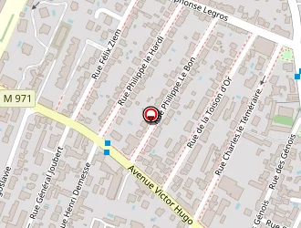 Carte de Sandy Coiffure à Dijon