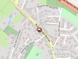 Carte de Restaurant La Côte De Boeuf à Temple-de-bretagne (le)