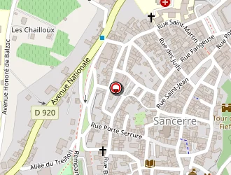 Carte de Petit Casino à Sancerre