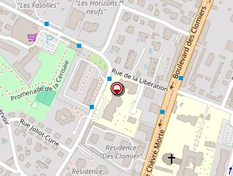 Carte de La Poste à Talant