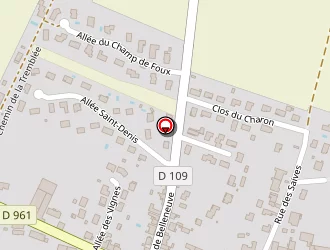 Carte de S - A - M Chauffage à Binges