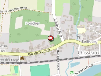 Carte de Se2j à Chisseaux