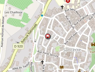 Carte de Capoulade Damien à Sancerre