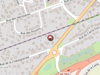 Carte de U.s Ballan à Ballan-miré