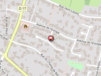 Carte de Bertrand Catherine à Champtoceaux