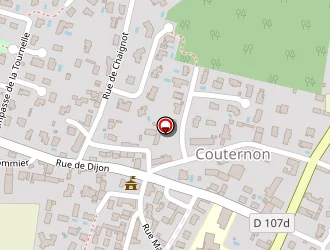 Carte de Ecole Primaire à Couternon