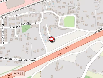 Carte de Girard - Tardy à Joué-lès-tours