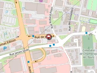 Carte de Marois Laurent à Chambray-lès-tours