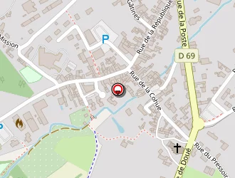 Carte de Renault Garage De La Poste à Gennes