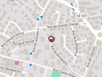 Carte de Le Miroir à Dijon