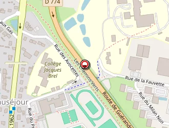 Carte de Ecoles Publiques à Guérande