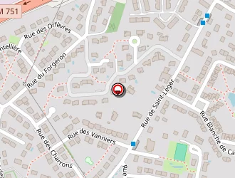 Carte de Vincent David à Joué-lès-tours