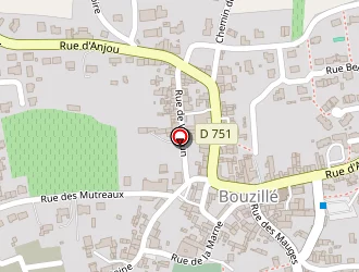 Carte de Institut Karoll à Bouzillé