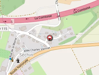 Carte de Coste à Séchin