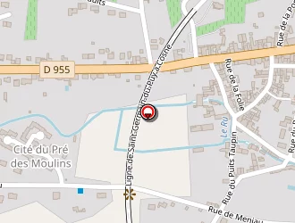 Carte de B.t.h. à Saint-satur