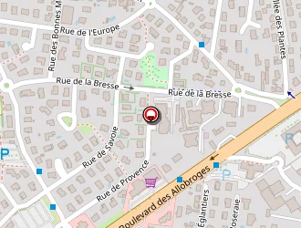 Carte de Intermarché Super à Fontaine-lès-dijon