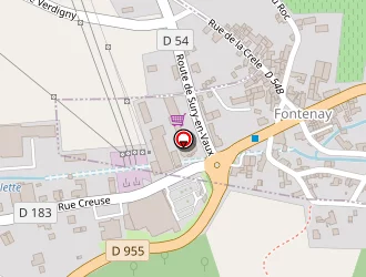 Carte de Espace Vigne à Sancerre