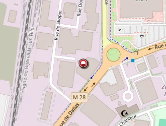 Carte de Le Coeur Dijonnais à Dijon