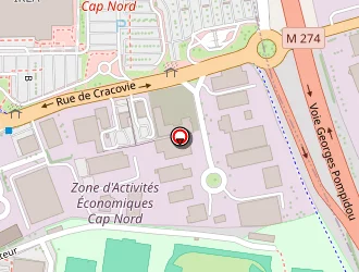 Carte de Thyssenkrupp Cadillac Plastic à Dijon