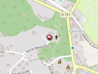 Carte de Patrice Audrey à Gennes