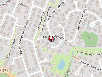 Carte de Pastres Damien à Talant