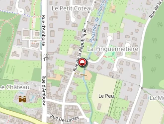 Carte de La Poste à Croix-en-touraine (la)