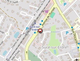 Carte de Tessier Flore à Sucé-sur-erdre