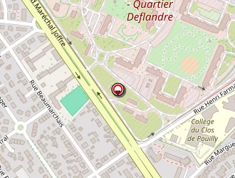 Carte de Peccard Guy à Dijon