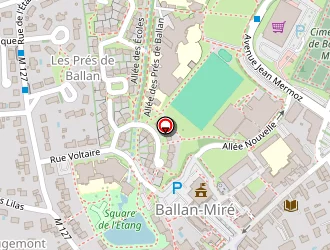 Carte de Jack B à Ballan-miré