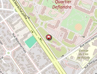 Carte de Cognard Gérard à Dijon