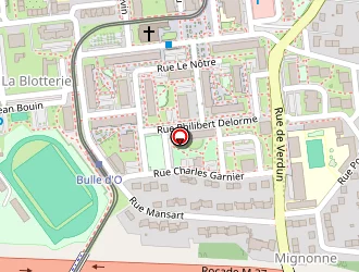 Carte de Mertad Dalida à Joué-lès-tours