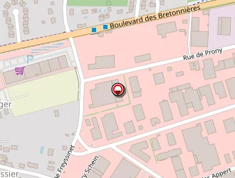 Carte de Carty à Joué-lès-tours