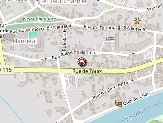 Carte de La Poste à Montrichard