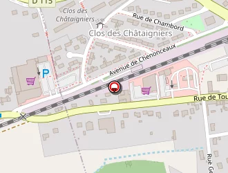 Carte de Cuenot Vincent à Montrichard