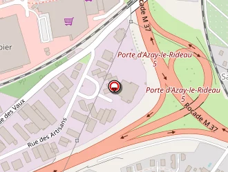 Carte de Dcp Industrie à Joué-lès-tours