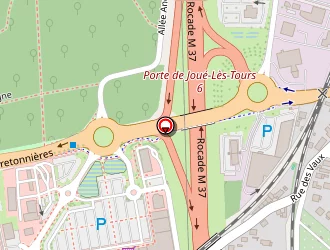 Carte de Salons Bernard à Joué-lès-tours