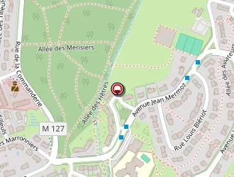 Carte de Collège René Cassin à Ballan-miré