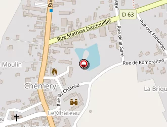 Carte de La Poste à Chémery