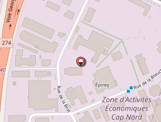 Carte de Desamiantal à Dijon