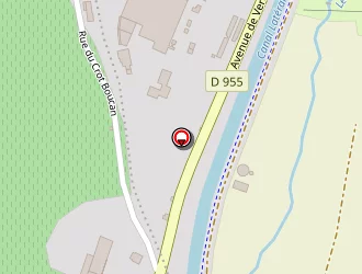 Carte de Robineau à Saint-satur