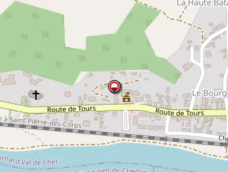 Carte de Café Du Cher à Bourré