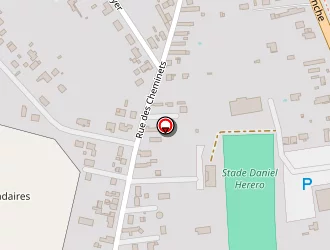 Carte de Stade Daniel Herrerro à Romorantin-lanthenay