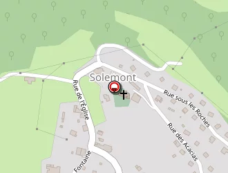 Carte de Mairie à Solemont