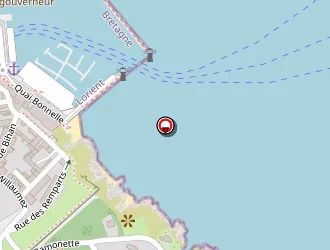 Carte de Hôtel Vauban à Palais (le)