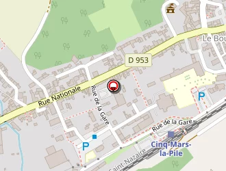 Carte de Mairie à Cinq-mars-la-pile