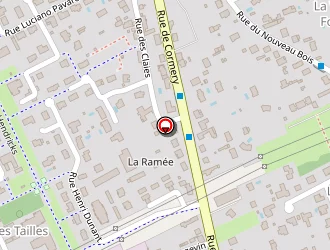 Carte de F Berland à Saint-avertin