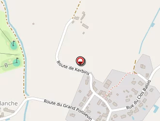 Carte de Les Gîtes D'amis à Guérande