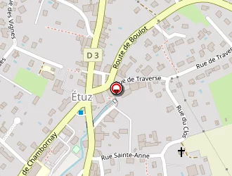 Carte de Jodelet Sylvie à Étuz