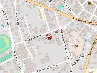 Carte de Objectif Coiffure à Baume-les-dames